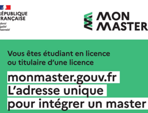 Pour candidater en Master